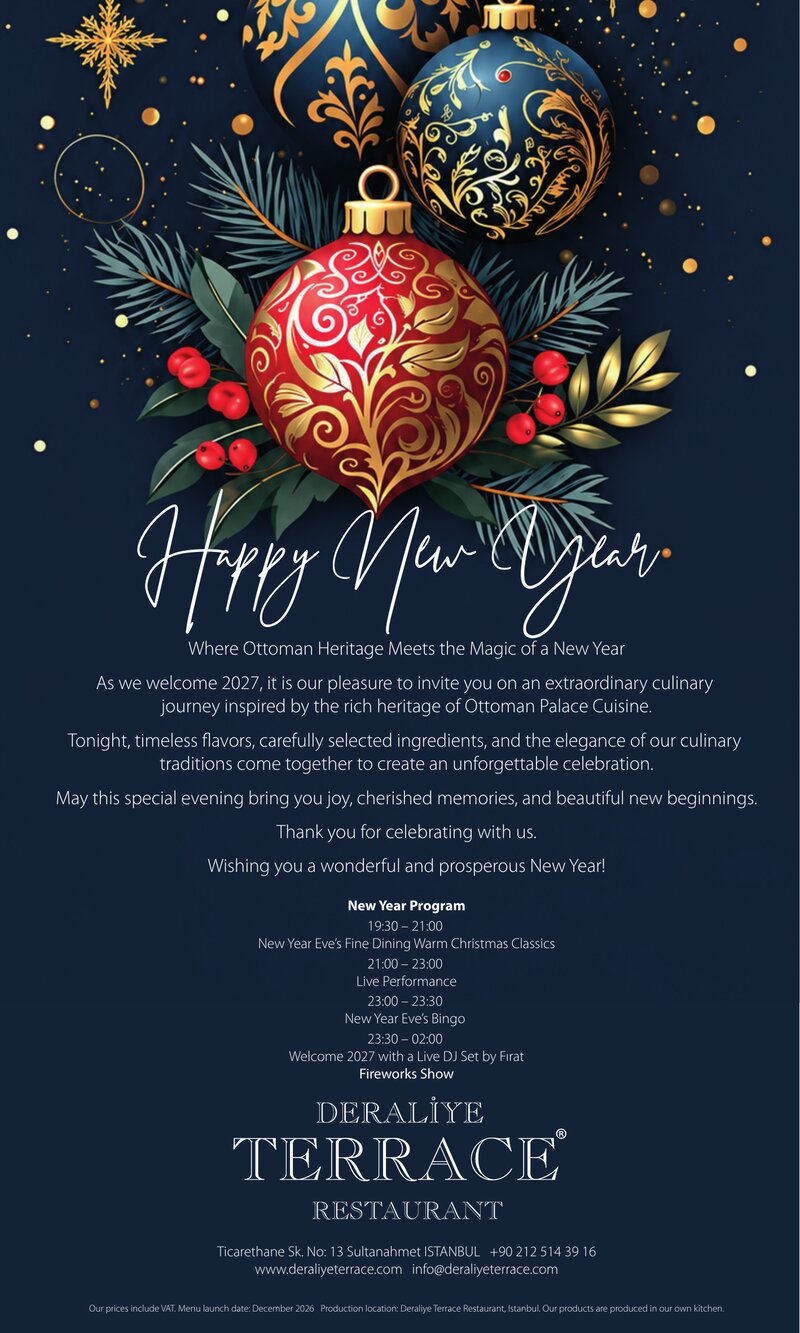2027 New Year Eve Party at Deraliye Terrace